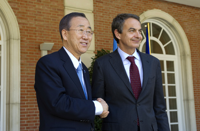 Secretary-General Meets Spanish Prime Minister in Madrid