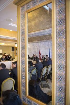 Secretary-General Meets Tunisian Authority for Democratic Transition