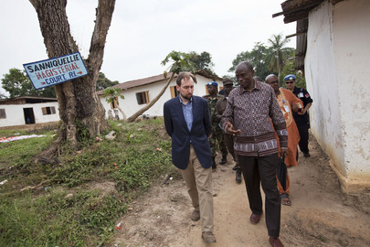 Liberia Peacebuilding Chair Goes on Mission to Country