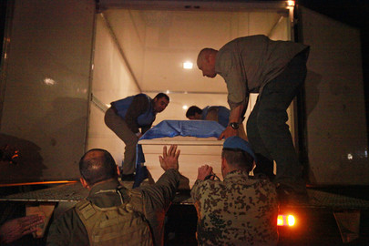UN Mission Receives Caskets of Colleagues Killed in Mazar-i-Sharif Attack