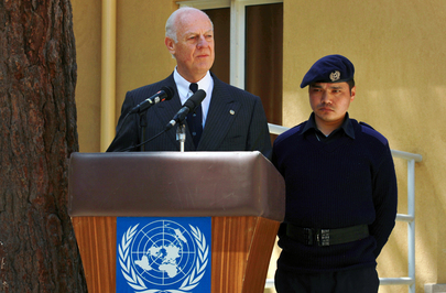 UNAMA Holds Memorial Ceremony for Staff Lost in Mazar-i-Sharif