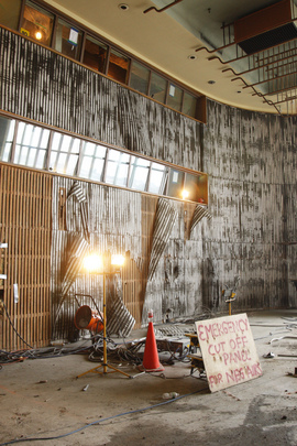 Demolition Work in Trusteeship Council Chamber