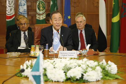 Secretary-General Co-chairs Cairo Meeting on Libya