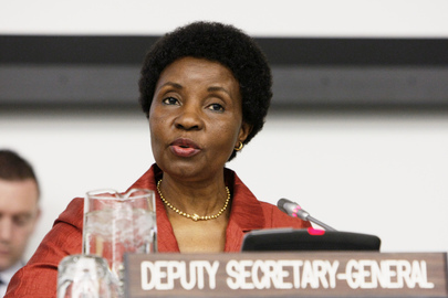 Secretária-Geral Adjunta das Nações Unidas, Asha-Rose Migiro,