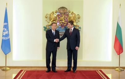 Secretary-General Meets Bulgarian President in Sofia