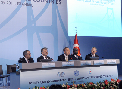 Secretary-General Briefs Press following Opening of LDC Conference