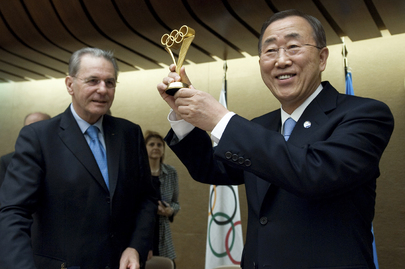 Secretary-General Attends 2nd Forum on Sport for Peace in Geneva