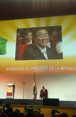 President Ouattara Inaugurated in Côte d'Ivoire