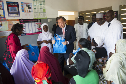 Secretary-General Visits Hospital in Abuja, Nigeria