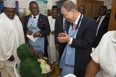 Secretary-General Visits Hospital in Abuja, Nigeria