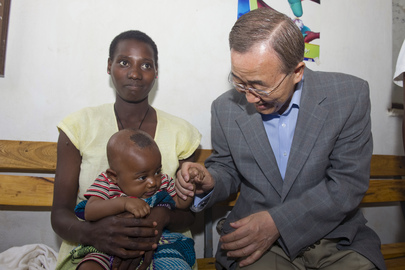 Secretary-General Visits Merawi Health Centre Near Bahir Dar, Ethiopia