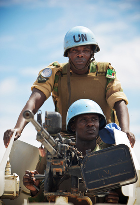 UNMIS Troops Prepare to Patrol Town of Abyei, in Sudan