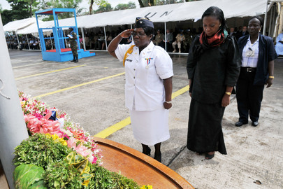 Honouring UN Peacekeepers