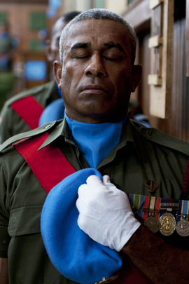 Medal Ceremony for UNAMI Guards