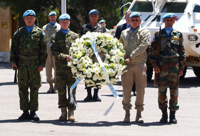 Commemorating Fallen UNDOF Peacekeepers