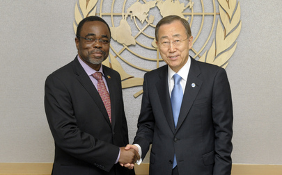 Secretary-General Meets Executive Secretary of UN Convention to Combat Desertification