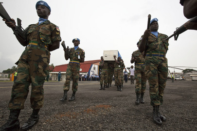 Fallen Peacekeeper Sent Home to Ghana