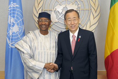 Secretary-General Meets President of Mali
