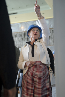 Denmark’s Queen Margrethe II Views Renovation of Trusteeship Council