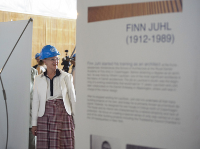 Denmark’s Queen Margrethe II Views Renovation of Trusteeship Council
