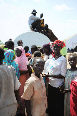 Thousands Fleeing Fighting in Kadugli Seek Refuge in Area Secured by UNMIS
