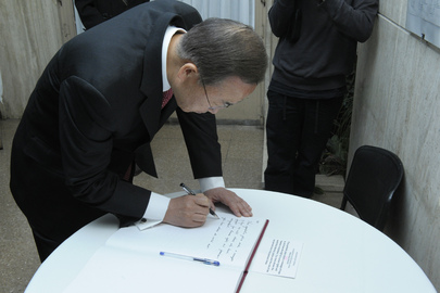 Secretary-General Visits Human Rights Centre, Buenos Aires