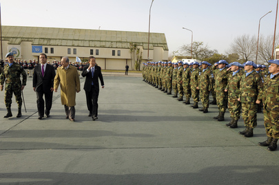 Secretary-General Visits Peacekeeping Training Centre in Argentina
