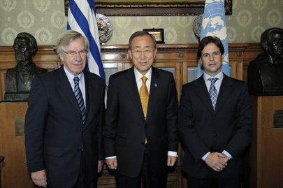 Secretary-General Meets Parliamentary Leaders of Uruguay