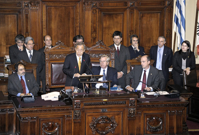 Secretary-General Addresses Parliament of Uruguay