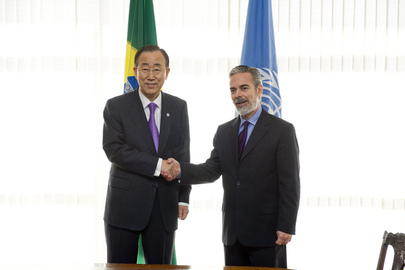Secretary-General Meets Foreign Minister of Brazil 