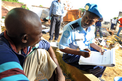 UN Human Rights Team at Alleged Mass Grave Site in Côte d’Ivoire