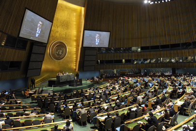 President-elect Addresses General Assembly