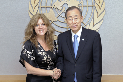Secretary-General Meets Special Representative Designate for South Sudan