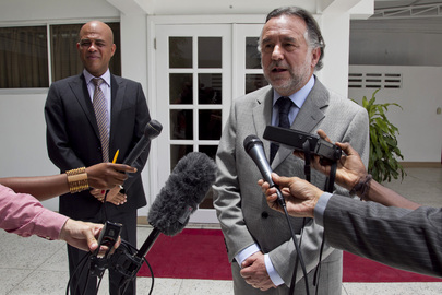 New Special Representative Meets President of Haiti
