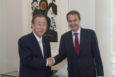 Secretary-General Meets Prime Minister of Spain