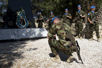Irish UNIFIL Peacekeepers Honour Their Fallen Colleagues in Tibnin
