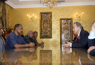 Secretary-General Meets President of Eritrea