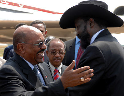 Presidents of Sudan and South Sudan Meet at Independence Ceremony