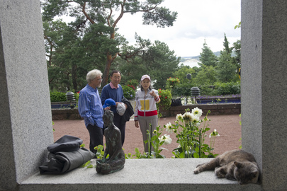 Secretary-General Hosted by Finnish President at Her Summer Residence