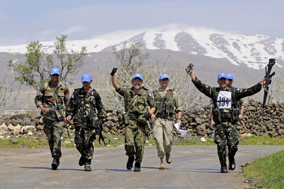 UNDOF Peacekeepers at Camp Faouar