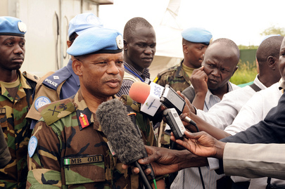 UN Force Commander Assesses Security in Pibor, South Sudan