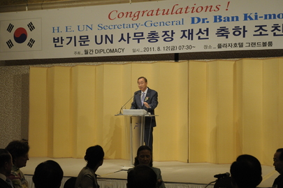 Secretary-General Meets Diplomatic Corps in Seoul