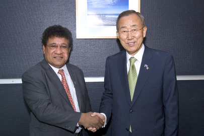 Secretary-General Meets Foreign Minister of Papua New Guinea