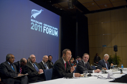Secretary-General Addresses Pacific Forum in Auckland