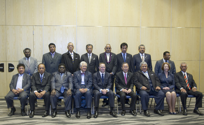 Secretary-General and Leaders at Pacific Forum in Auckland