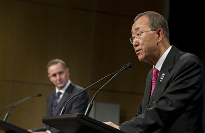 Secretary-General and New Zealand Prime Minister Brief Press