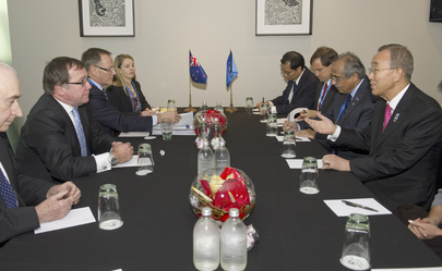Secretary-General Meets Foreign Minister of New Zealand