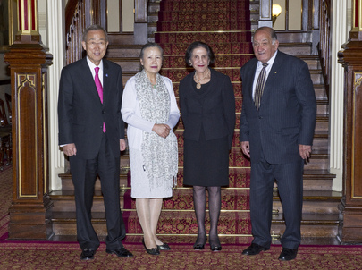 Secretary-General Meets New South Wales Governor and Former Sydney Mayor