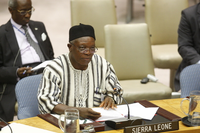 Council Meets on Sierra Leone