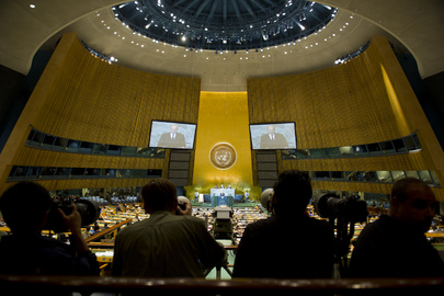 Photographers Capture Images of Assembly General Debate